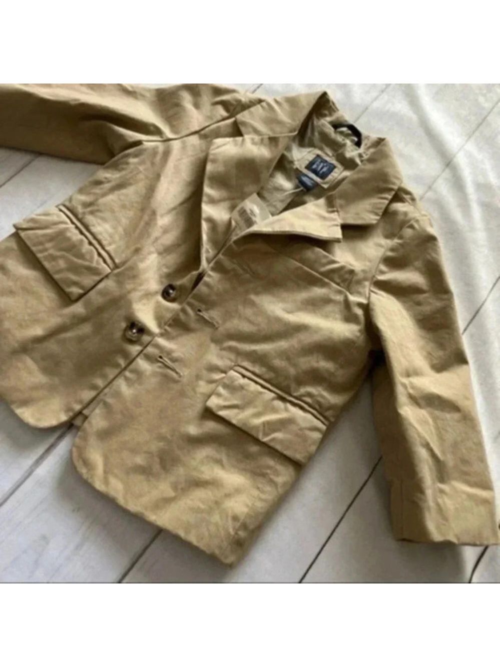 NWT BABY Gap khaki Unisex jacket toddler2 years